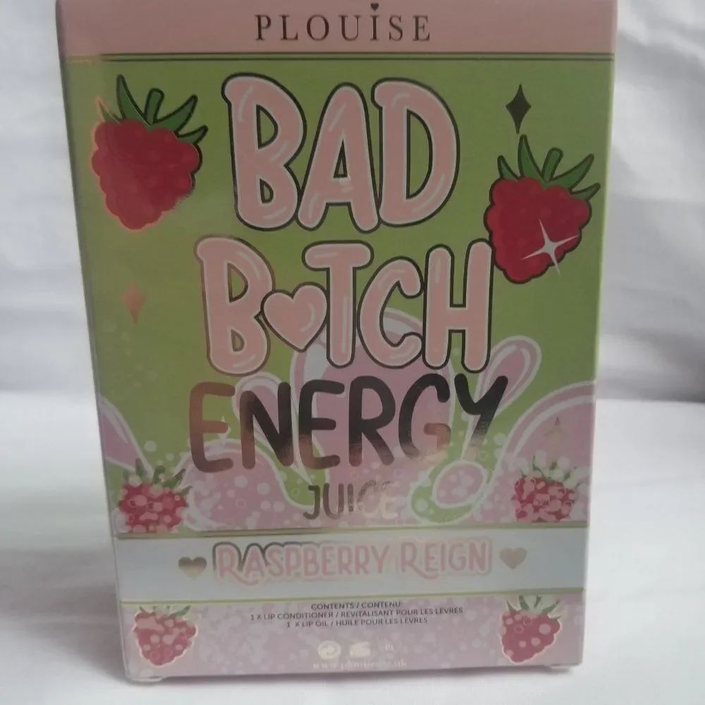 P.Louise Bad B❤︎tch Energy Lip Duo Raspberry Reign